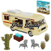 Breaking Bad RV Model Building Blocks Camper Van Collectible Vehicle Car Toy Set Breaking Bad RV / 432 Pieces Building